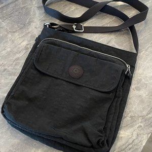 Kipling Black Crossbody Bag With Adjustable Strap